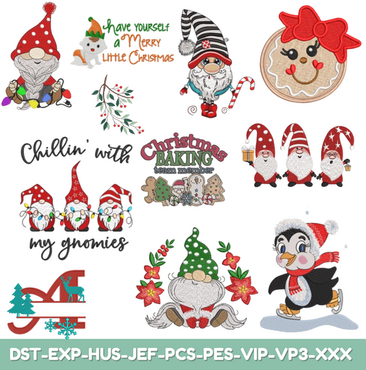 Christmas Embroidery Bundle