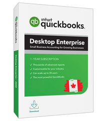 QuickBooks Desktop Enterprise 2024 License (Canada) – Digital License