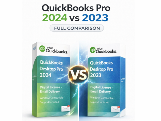QuickBooks Pro 2024 vs 2023 (Full Comparison)