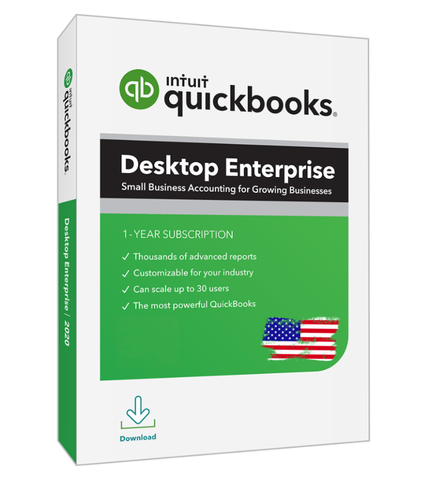 QuickBooks Desktop Enterprise 2024 Multi-User License for Windows