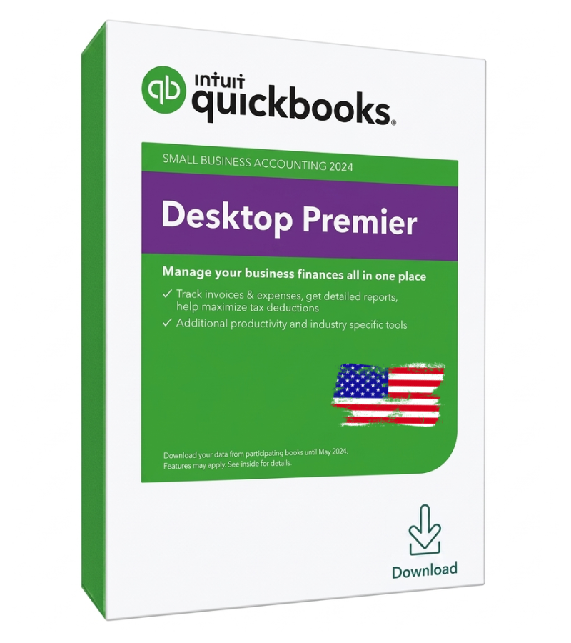 QuickBooks Desktop Premier 2024 5 Users for Windows – Digital License