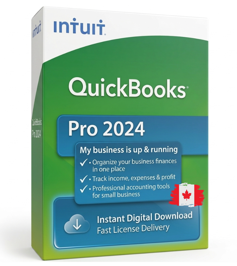 QuickBooks Desktop Pro 2024 (Canada) – Digital License